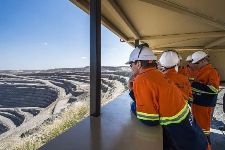 Shift Mining Figure 2- Photo of field training session
